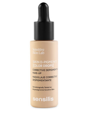 Sensilis SKIN D-PIGMENT [COLOR DROPS] depigmenting corrective makeup #Beige 30 ml