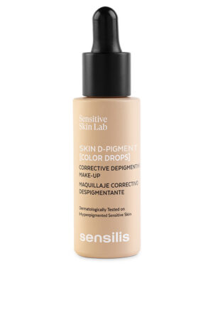 Sensilis SKIN D-PIGMENT [COLOR DROPS] depigmenting corrective makeup #Sand 30 ml