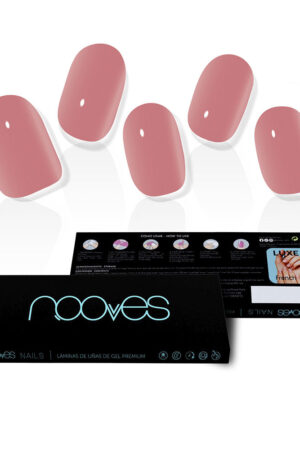 Nooves GEL NAILS dusty rose premium glam #cat eye 20 u