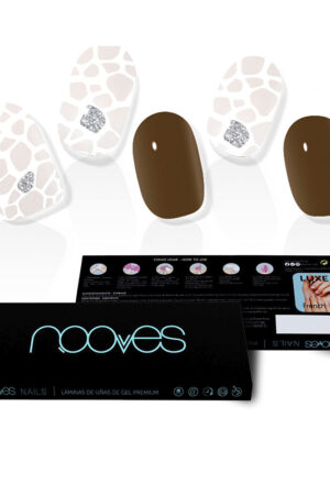 Nooves GEL NAILS suzanne premium glam #glitter 20 u