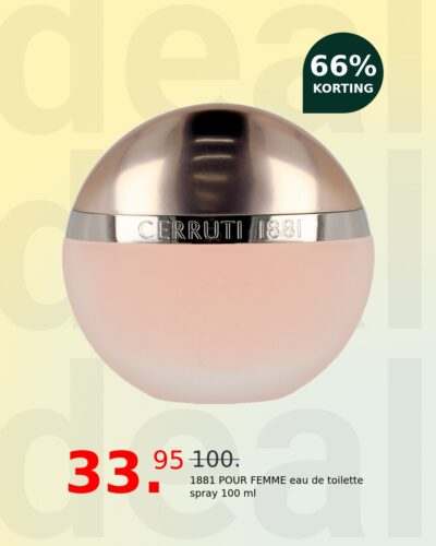 1881 POUR FEMME eau de toilette spray 100 ml