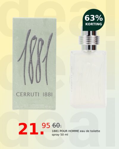 1881 POUR HOMME eau de toilette spray 50 ml