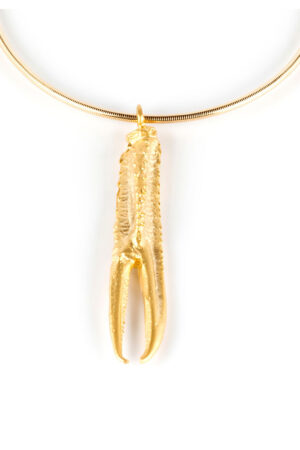 Shabama TUENT ELASTIC necklace #shiny gold 1 u
