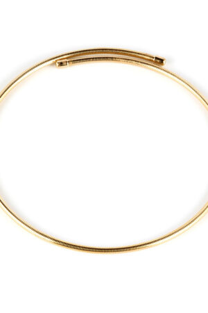 Shabama ELASTIC GUINEA necklace #shiny gold 1 u