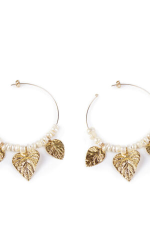 Shabama CROWN 4CM earrings #gold glitter 1 u