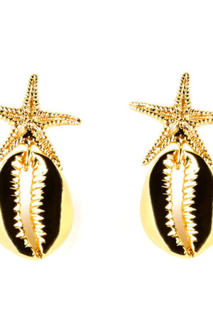 Shabama FORNELLS earrings #shiny gold 1 u
