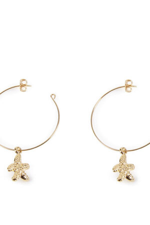 Shabama BLANCA earrings #shiny gold 1 u
