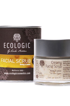 Ecologic cosmetics FACIAL SCRUB creamy honey & lemon 50 ml