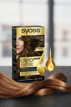 OLEO INTENSE ammonia-free dye #4-60-golden chestnut 5 u