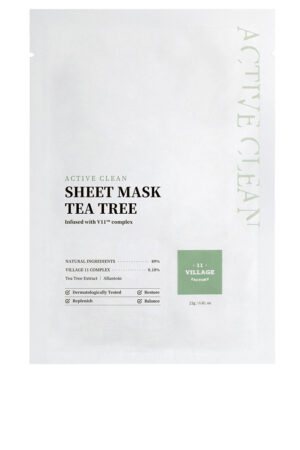 Village 11 ACTIVE CLEAN sheet mask tea tree 23 gr