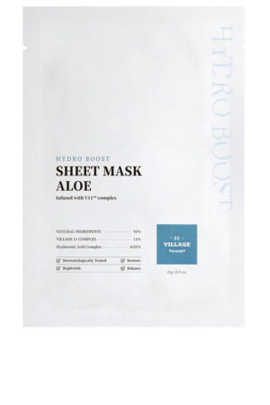 Village 11 HYDRO BOOST sheet mask aloe 21 gr