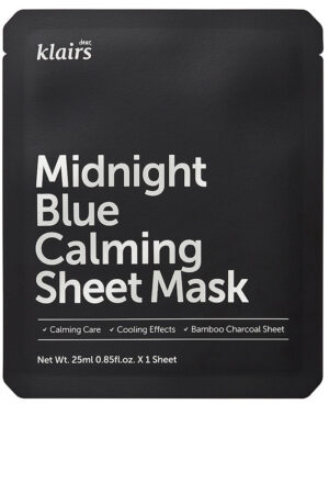 Klairs MIDNIGHT BLUE calming sheet mask 25 ml