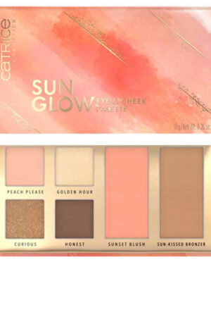 SUN GLOW eye & cheek palette 10 gr