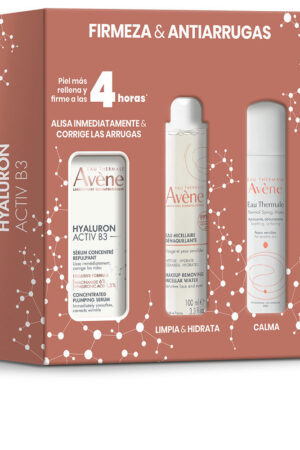 AvÈne HYALURON ACTIV B3 SÉRUM + MICELAR + AGUA TERMAL LOTE 3 pz