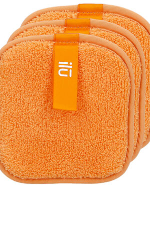 IlŪ orange square makeup remover discs 3 u