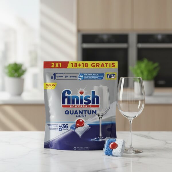 FINISH POWERBALL QUANTUM dishwasher 36 tablets
