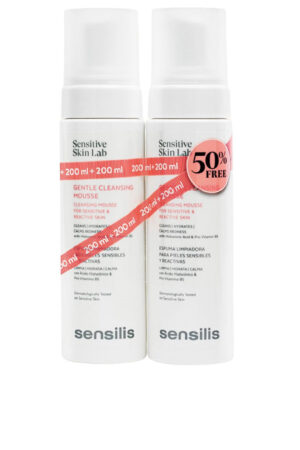 Sensilis GENTLE CLEANSING MOUSSE cleansing foam 2 x 200 ml