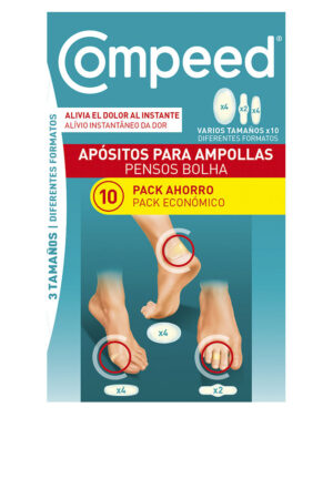 AMPOULES assortment 3 sizes 10 dressings