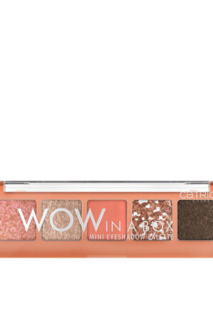 WOW IN A BOX mini eyeshadow palette #010-peach perfect 4 gr