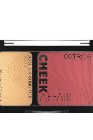 CHEEK AFFAIR blush & highlighter palette #020-end of friendzone 10 gr