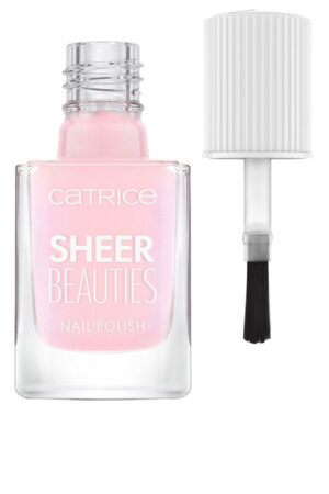 SHEER BEAUTIES nail polish #040-fluffy cotton candy 10,5 ml