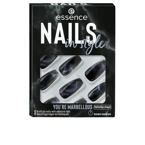 Essence NAILS IN STYLE artificial nails #17-you're marbellous 12 u