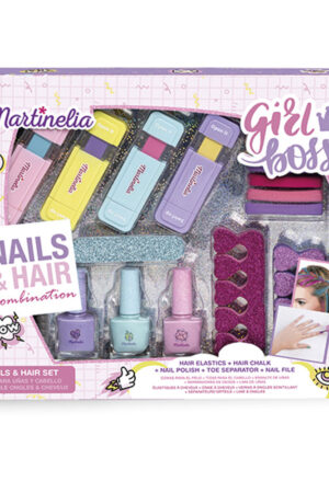 Martinelia SUPER GIRL HAIR & NAILS LOTE 16 pz