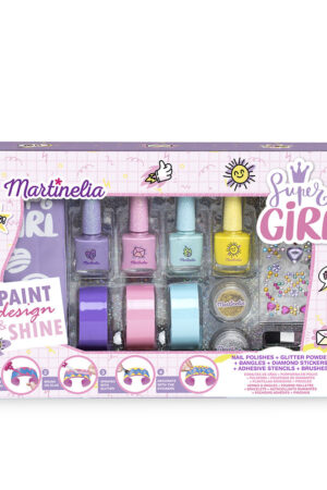 Martinelia SUPER GIRL NAILS & BRACELET LOT 13 pcs
