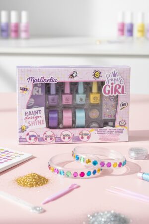 Martinelia SUPER GIRL NAILS & BRACELET LOT 13 pcs