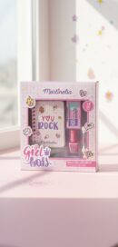 Martinelia SUPER GIRL BEAUTY SET & NOTEBOOK 4 pcs