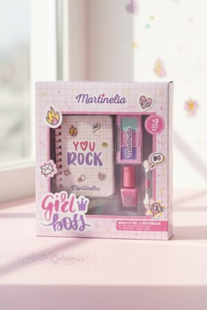 Martinelia SUPER GIRL BEAUTY SET & NOTEBOOK 4 pcs
