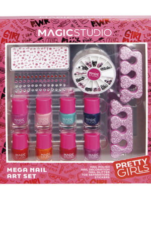 Magic studio PRETTY GIRLS MEGA NAIL ART LOT 13 pcs