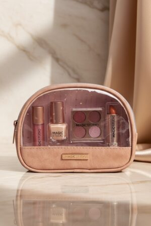 Magic studio ROSE QUARTZ MAKEUP BAG LOT 4 pcs