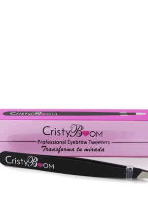 Cristyboom PROFESSIONAL EYEBROW TWEEZERS transform your look #black 1 u