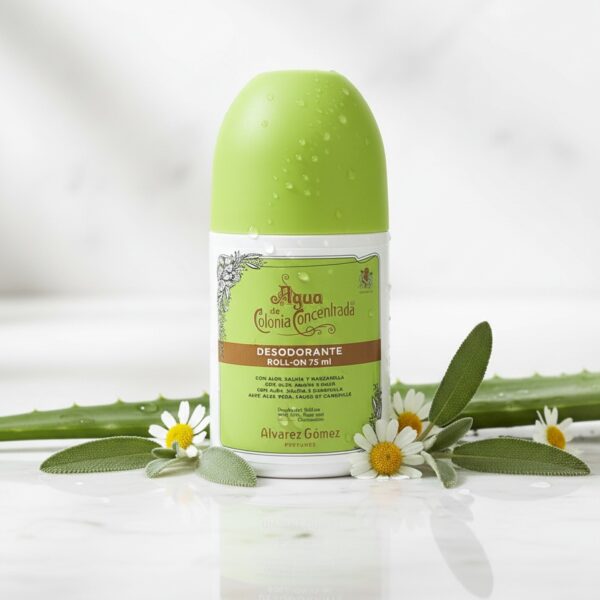 AGUA DE COLONIA CONCENTRADA desodorante roll-on #fresco 75 ml