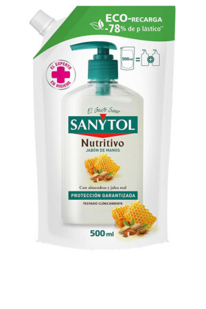 SANYTOL REPLACEMENT ECO nourishing antibacterial soap 500 ml