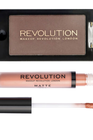 Revolution make up EYESHADOWS & LIPSTICK SET LOT 2 pcs