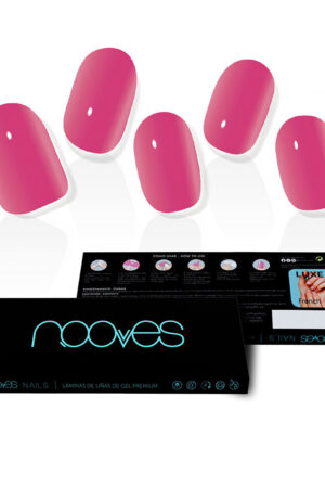 Nooves Premium glam GEL NAIL SHEETS #barbie girl 20 units