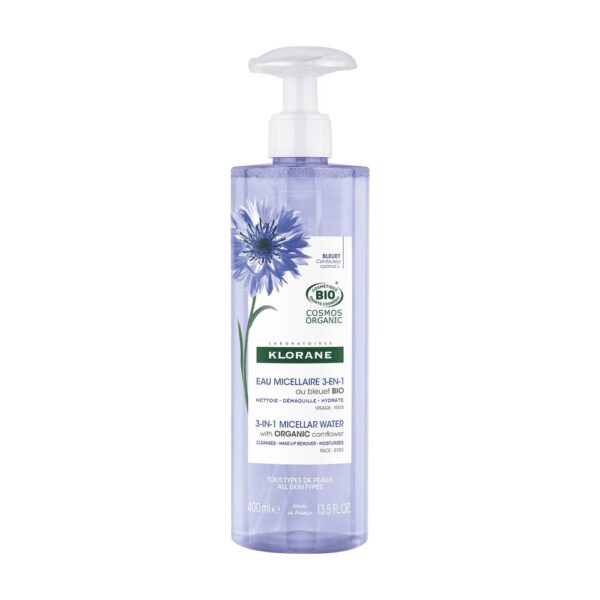 CORNFLOWER BIO makeup remover micellar water 400 ml
