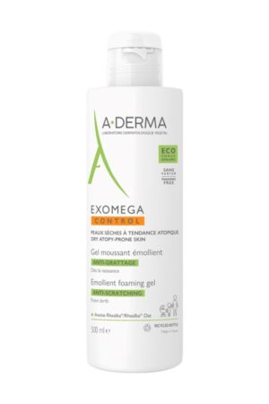 A-derma EXOMEGA CONTROL emollient foaming gel 500 ml