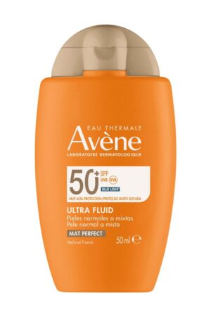 AvÈne SOLAIRE ULTRA FLUID MAT PERFECT universal facial sunscreen SPF 50 50 ml