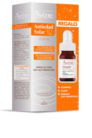 AvÈne SOLAIRE ANTI-AGING WITH COLOR SPF 50+ 2-pack