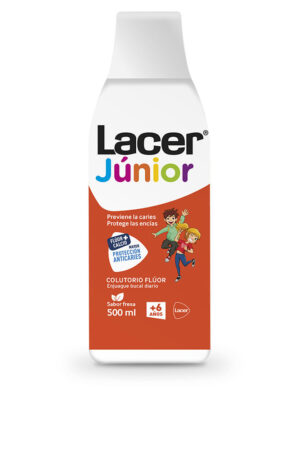 Lacer FLUOR daily mouthwash strawberry 0.05% 500 ml