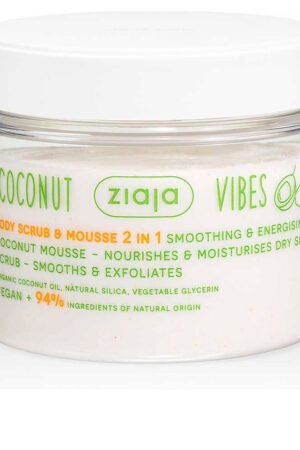 Ziaja COCONUT & ORANGE VIBES body scrub and mousse 2 in 1 270 ml