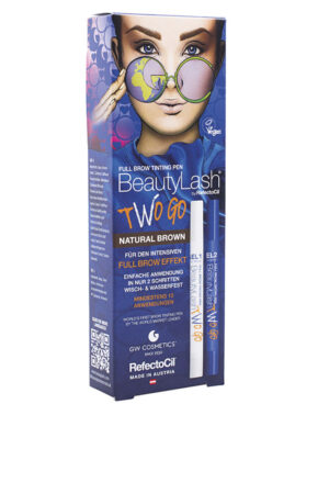 Refectocil BEAUTY LASH TWO GO eyebrow dye #Natural brown 2 u