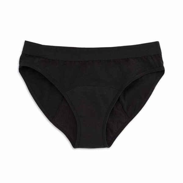PlatanomelÓn KIWITAS CLASSIC SPORTY menstrual panties black #M 1 u