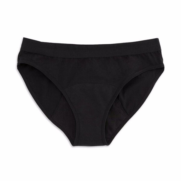 PlatanomelÓn KIWITAS CLASSIC SPORTY menstrual panties black #L 1 u