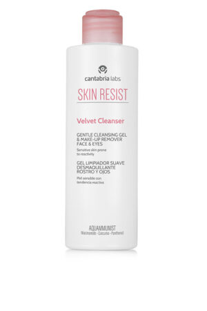 SKIN RESIST VELVET gentle cleansing gel for face and eyes 200 ml