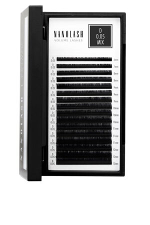 Nanolash VOLUME LASHES false eyelashes 0.05 D #6-13 mm 1 u