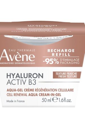 AvÈne HYALURON ACTIV B3 aqua-gel cream cell renewal recharge 50 ml